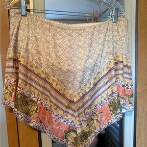 Free People Strapless Bandana Top